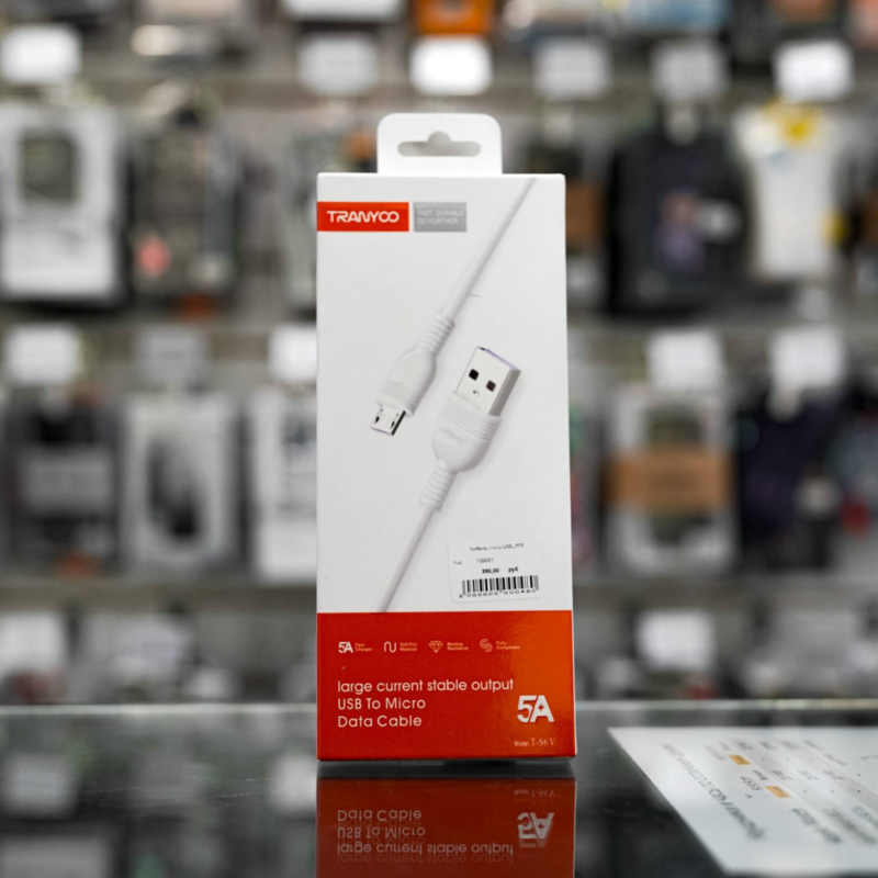 Кабель micro USB- USB TRANYOO